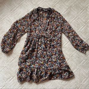 Zara Floral Design Dress